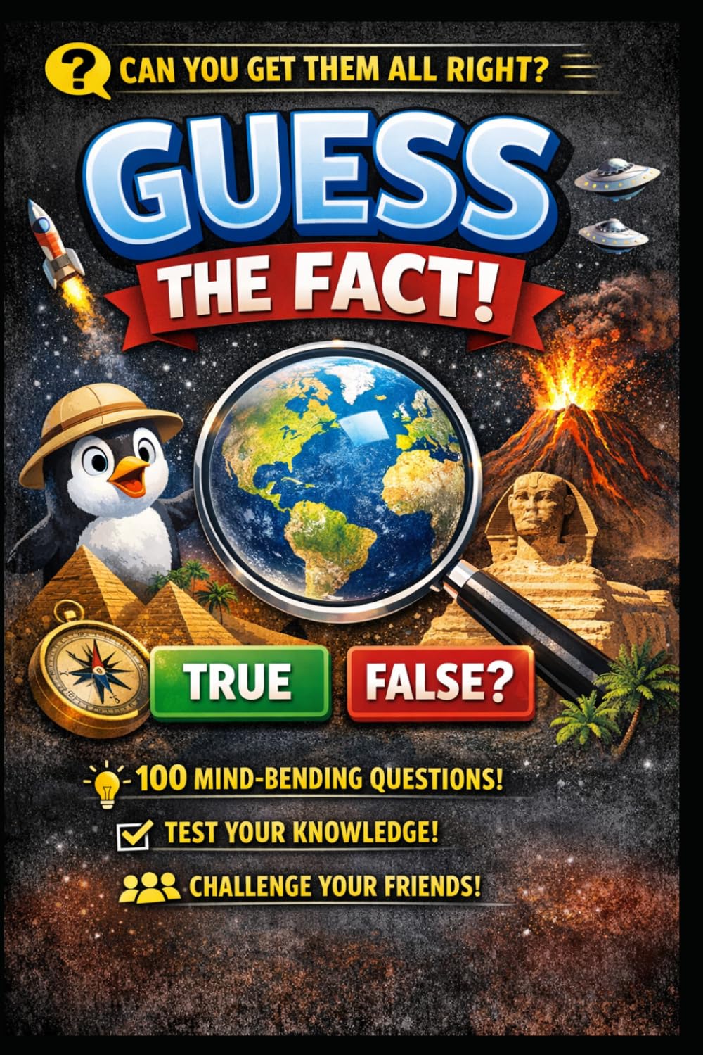 Guess The Fact: 100 Mind-Blowing True or False Questions That Will Challenge Your Brain