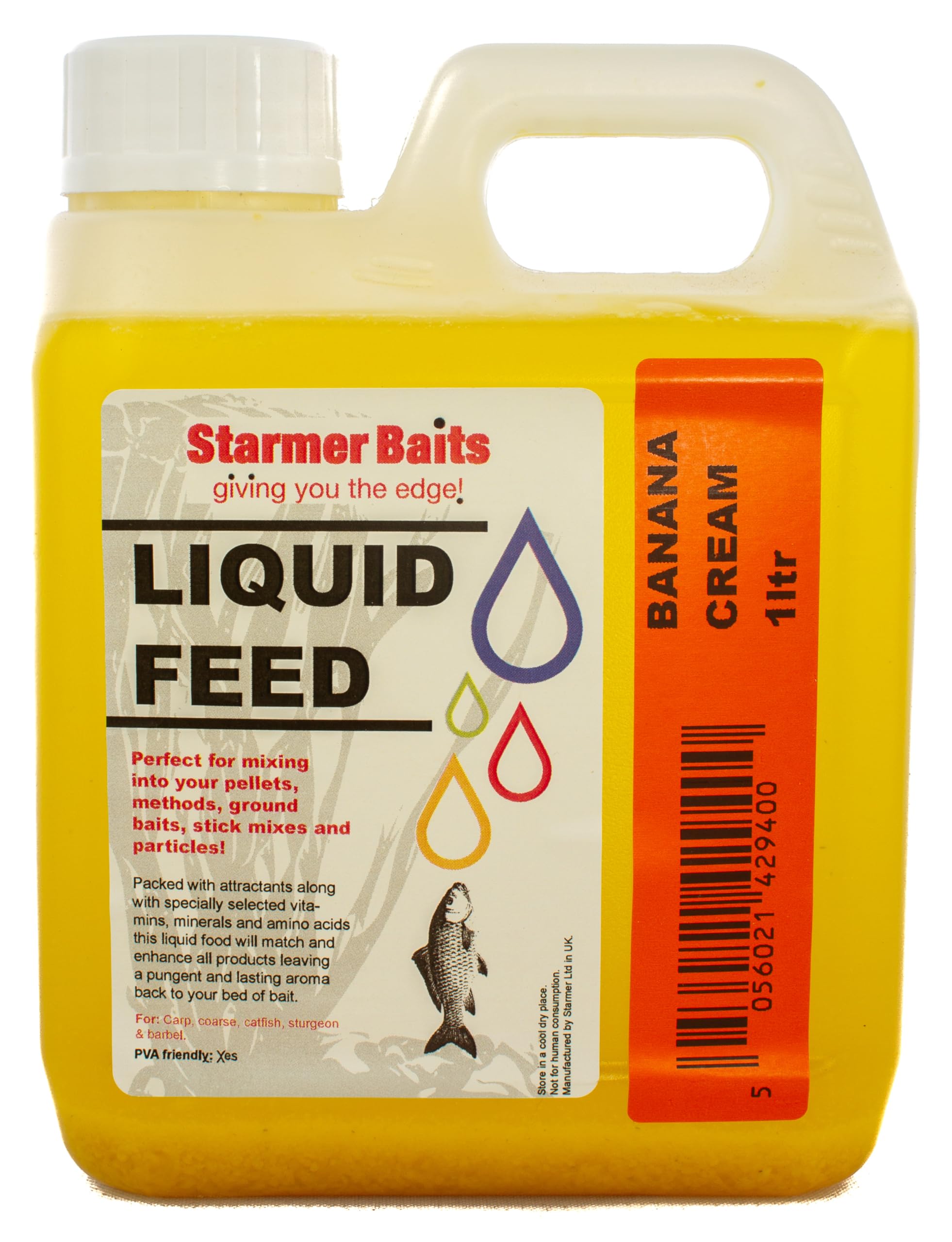 starmerbaits Liquid feed / 1ltr / Banana cream
