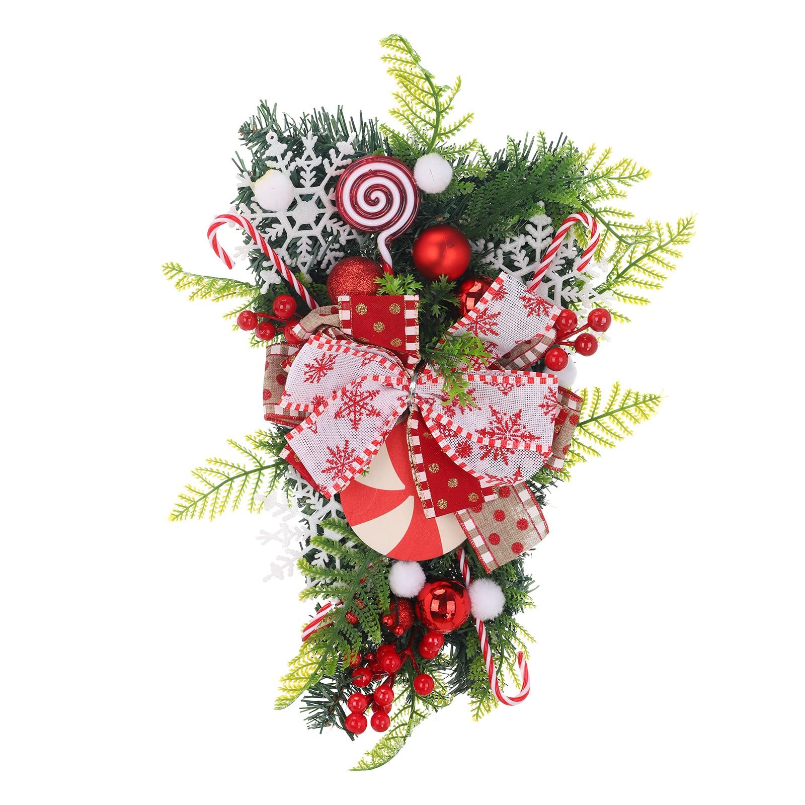 Amazon.co.jp: 2023年クリスマスリース クリスマス飾りスワッグ 大きい