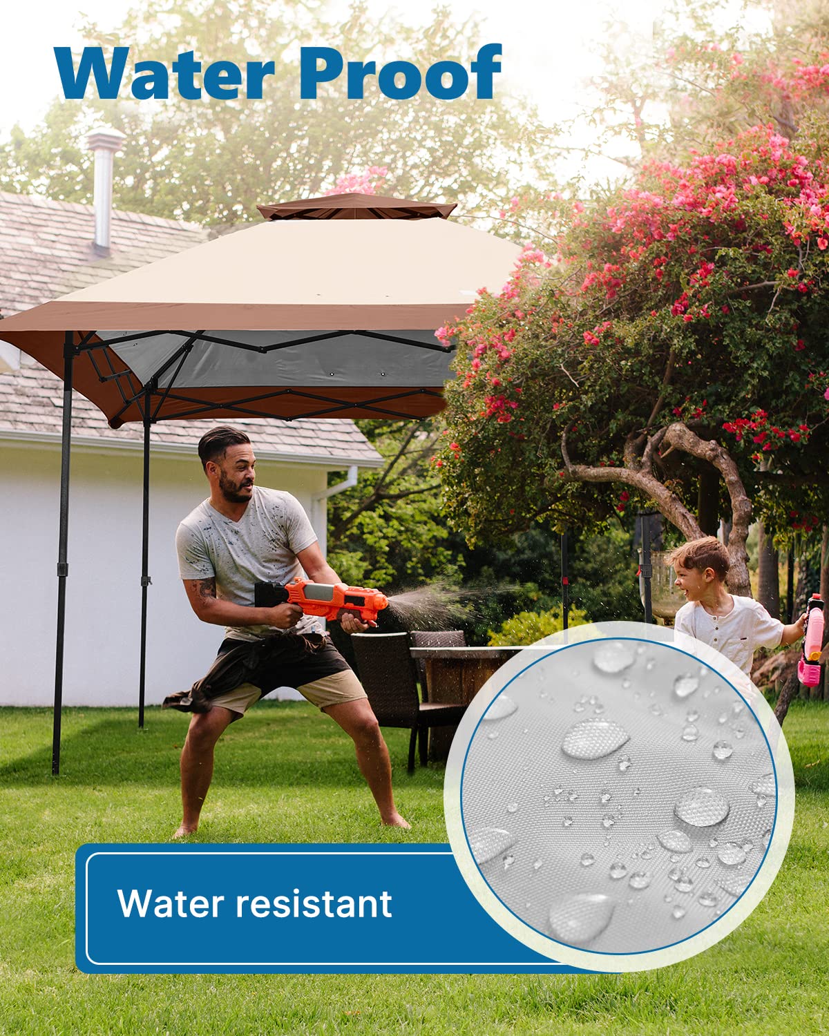 Buy Quictent 10x10 Pop up Canopy Tent Instant Outdoor Canopy Tent Ez up Canopy Shade,One Person