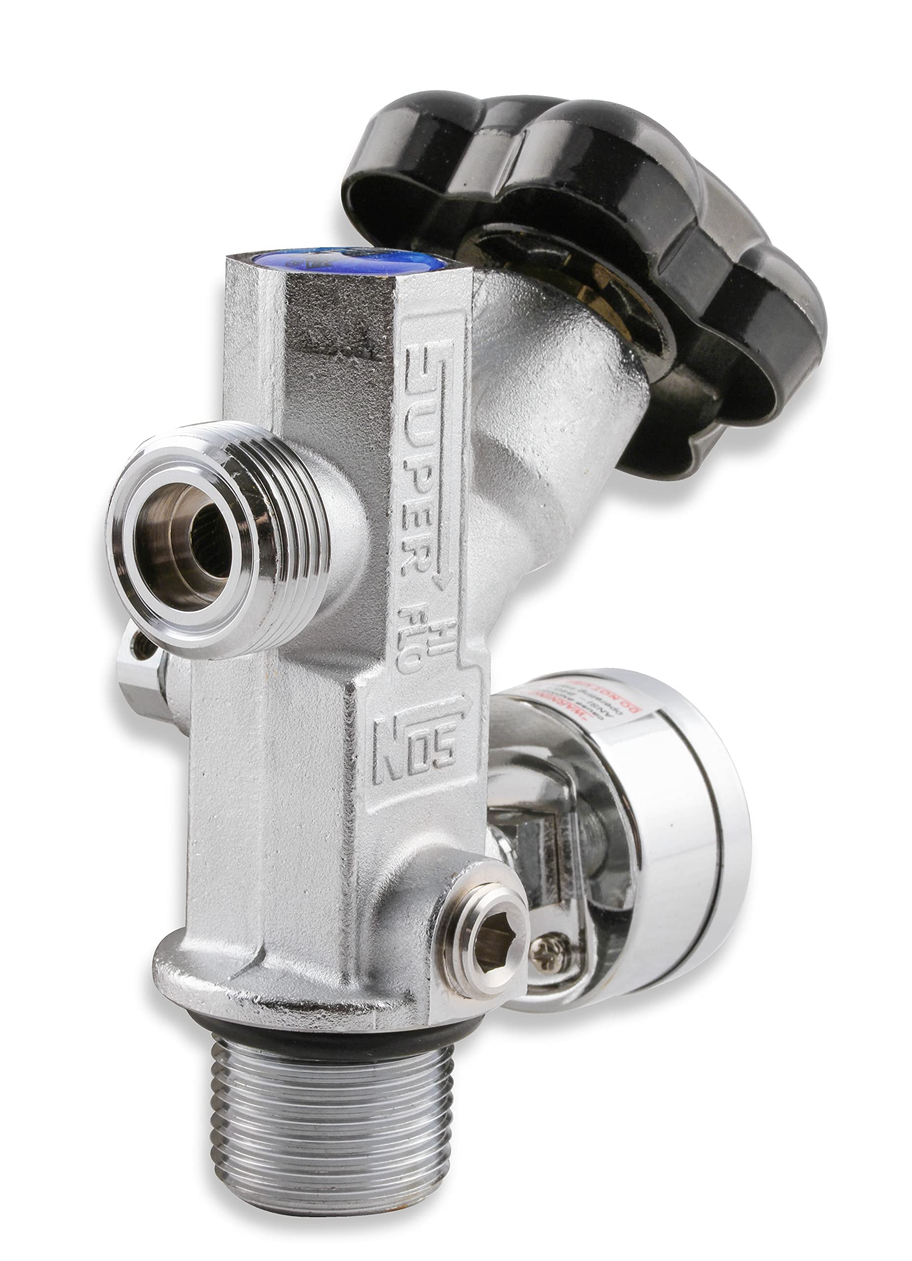 NOS Super Hi-Flo Bottle Valve Accessories – Compatible With Nitrous Oxide Systems 16139