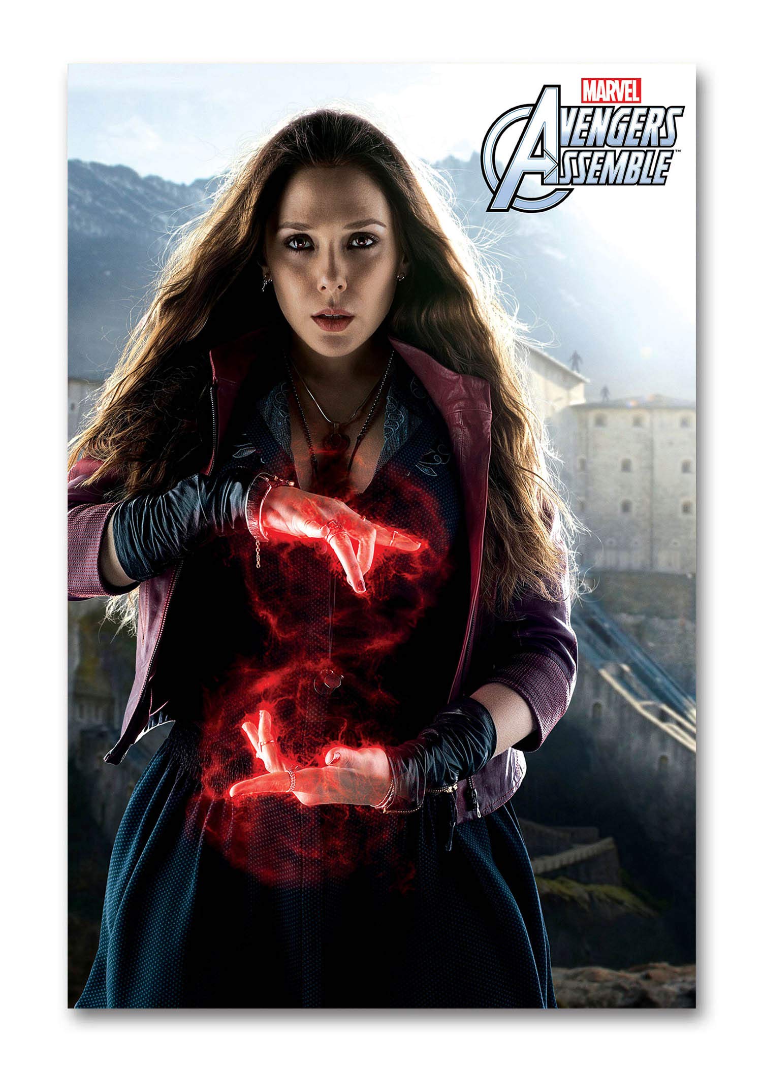 Tamatina Superheroes Poster - Wanda Maximoff - Elizabeth Olsen