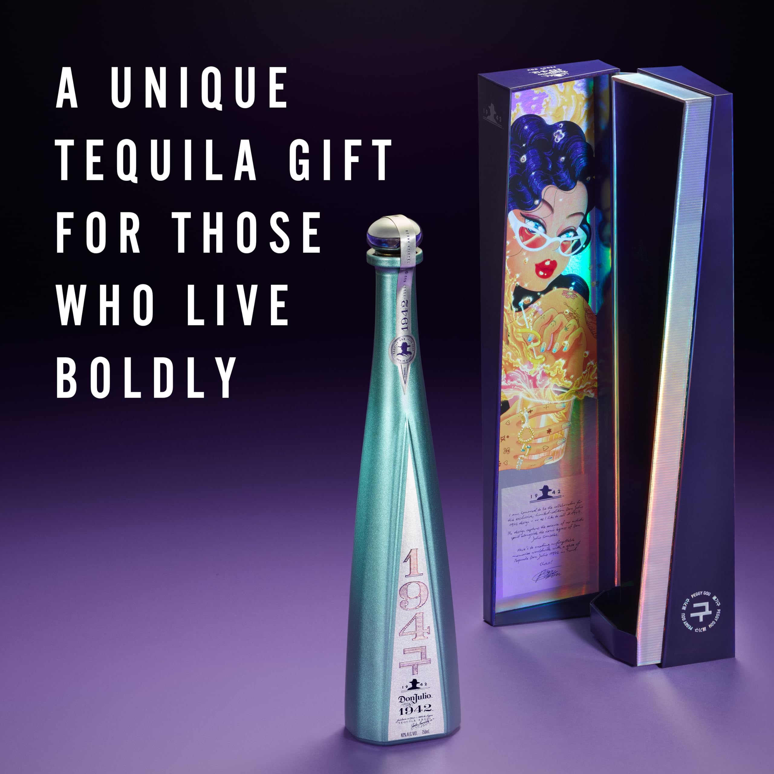 Don Julio 1942 Tequila | 38% vol | 700ml | DJ Peggy Gou Limited