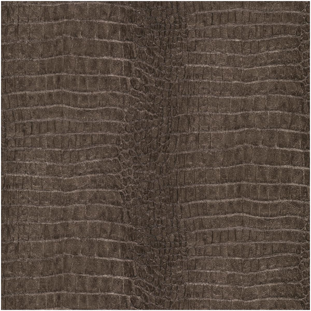 Yöl Brown Animal Print Textured Wallpaper Crocodile Effect Metallic Paste The Wall Modern Bedroom Living Room Hallway Feature Wall Non Woven Washable Wall Covering