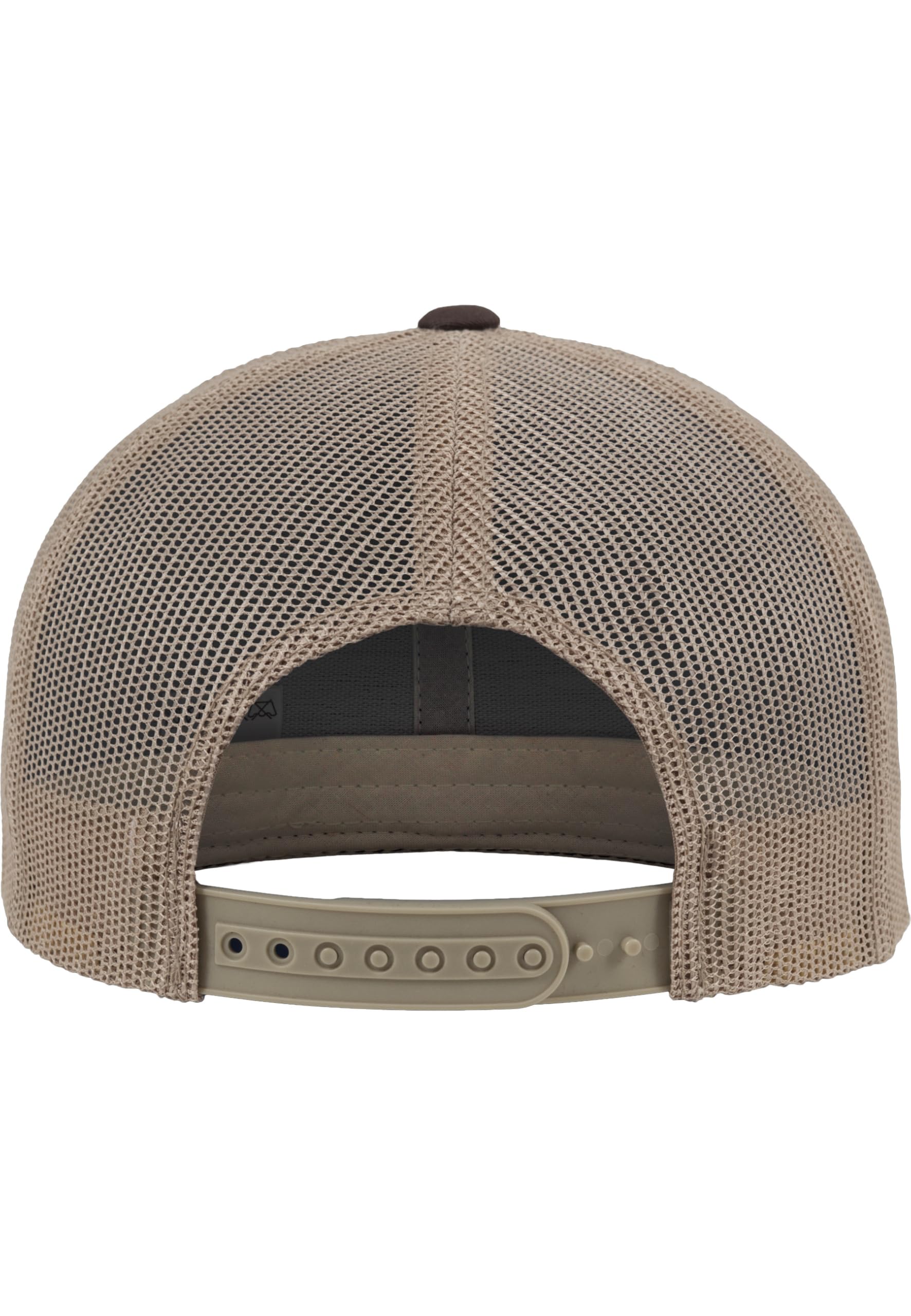 Flexfit Uniseks Retro Trucker Czapka, Brązowy/Khaki