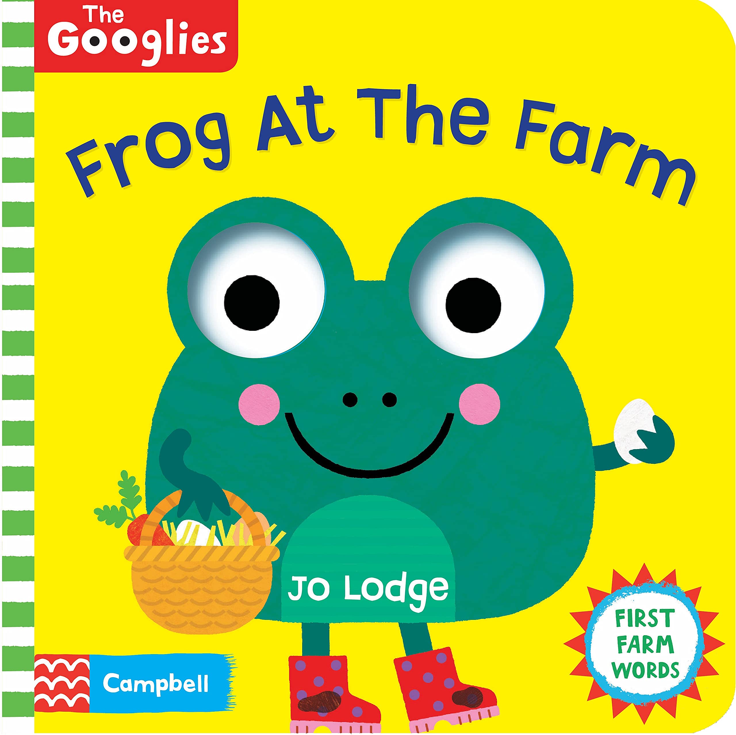 Frog At The Farm by Campbell Books (Board book)