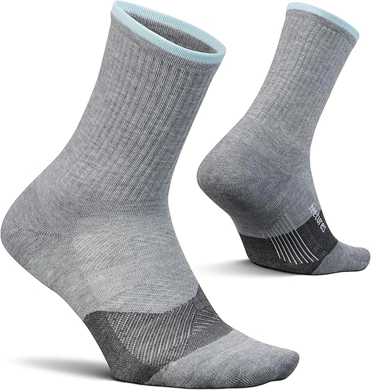 medias Feetures Trail Max Cushion Mini Crew - medias de senderismo para hombre y mujer