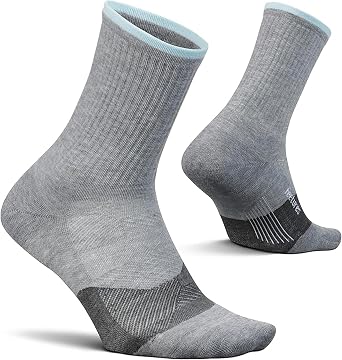 Feetures Trail Max Cushion Mini Crew Sock - Hiking Socks for Men & Women
