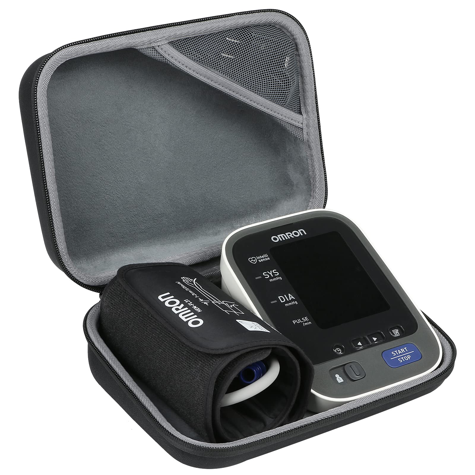 co2CREAHard Storage Bag Carrying Case for Omron X2 X3 X4 Smart Upper Arm Blood Pressure Monitor and Comfort Cuff (Case Only, Without Blood Monitor in itGlobal Recycled StandardGlobal Recycled StandardGlobal Recycled Standard