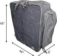 Vista 3 de ACE PRO Cornhole Backpack with ACE Patch - Holds Up to Six Cornhole Bag Sets (Up to 24 Bags)