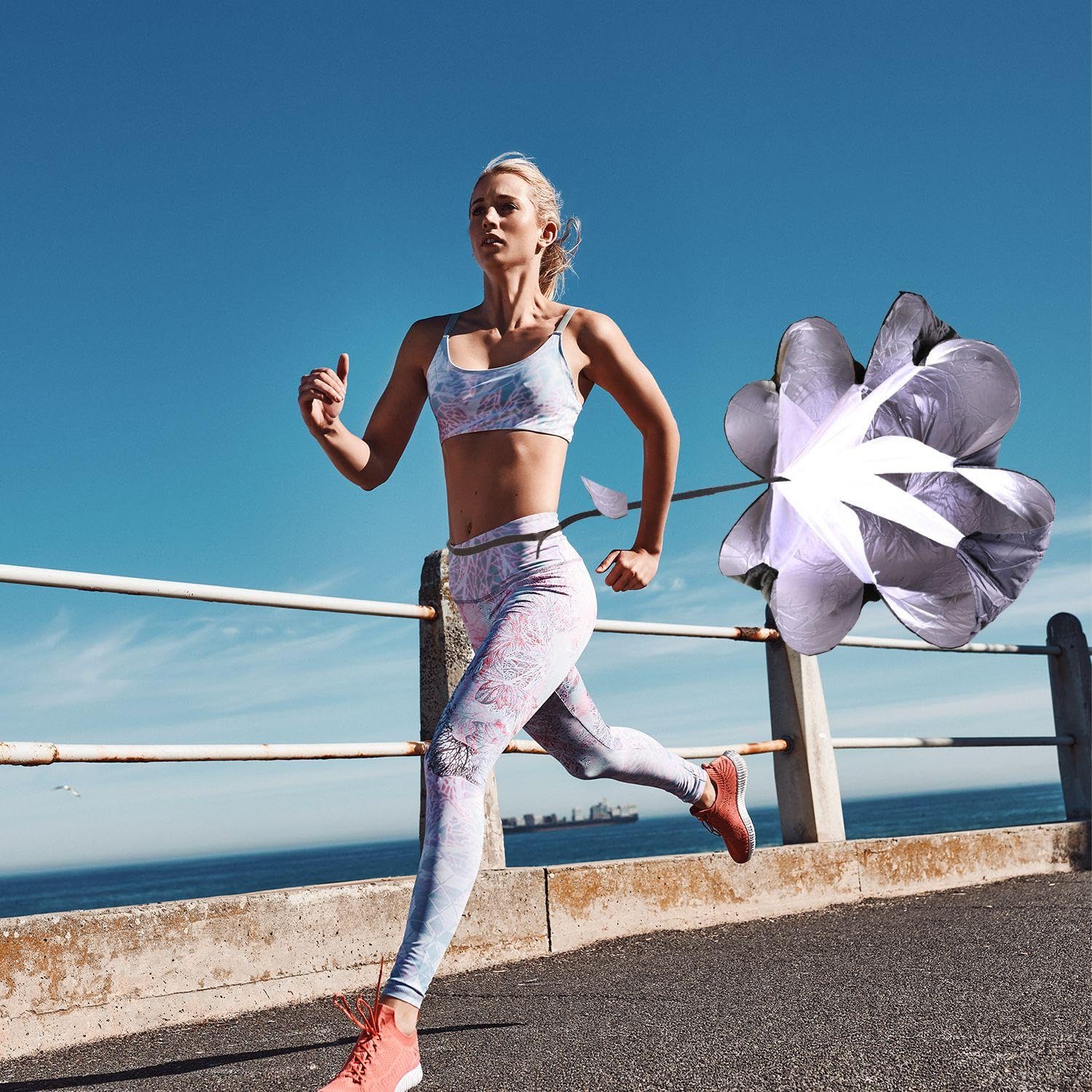 Paracaídas de Resistencia para Correr para Niños y Hombres - Equipo de Entrenamiento para Porteros
