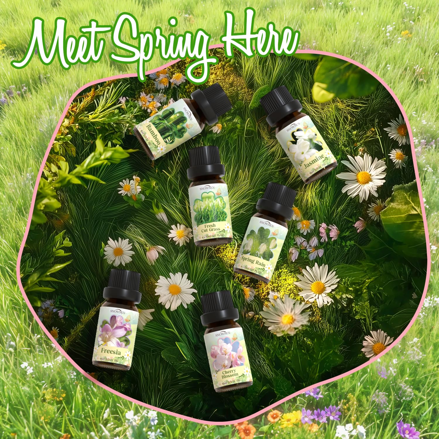 Amazon.com: Spring Essential Oil Set of Premium Fragrance Oils for