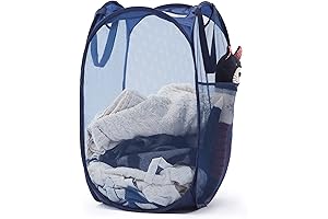 Collapsible Mesh Pop Up Cruise Laundry Bag