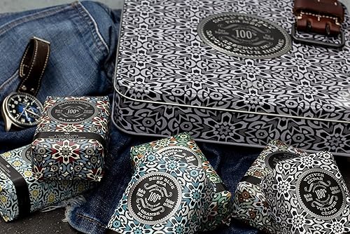 Miniatura 2 de La Chatelaine Jabón en barra para hombres, vegano, natural y orgánico, barras de jabón de manteca de karité, regalos para papá, padre, marido, él,