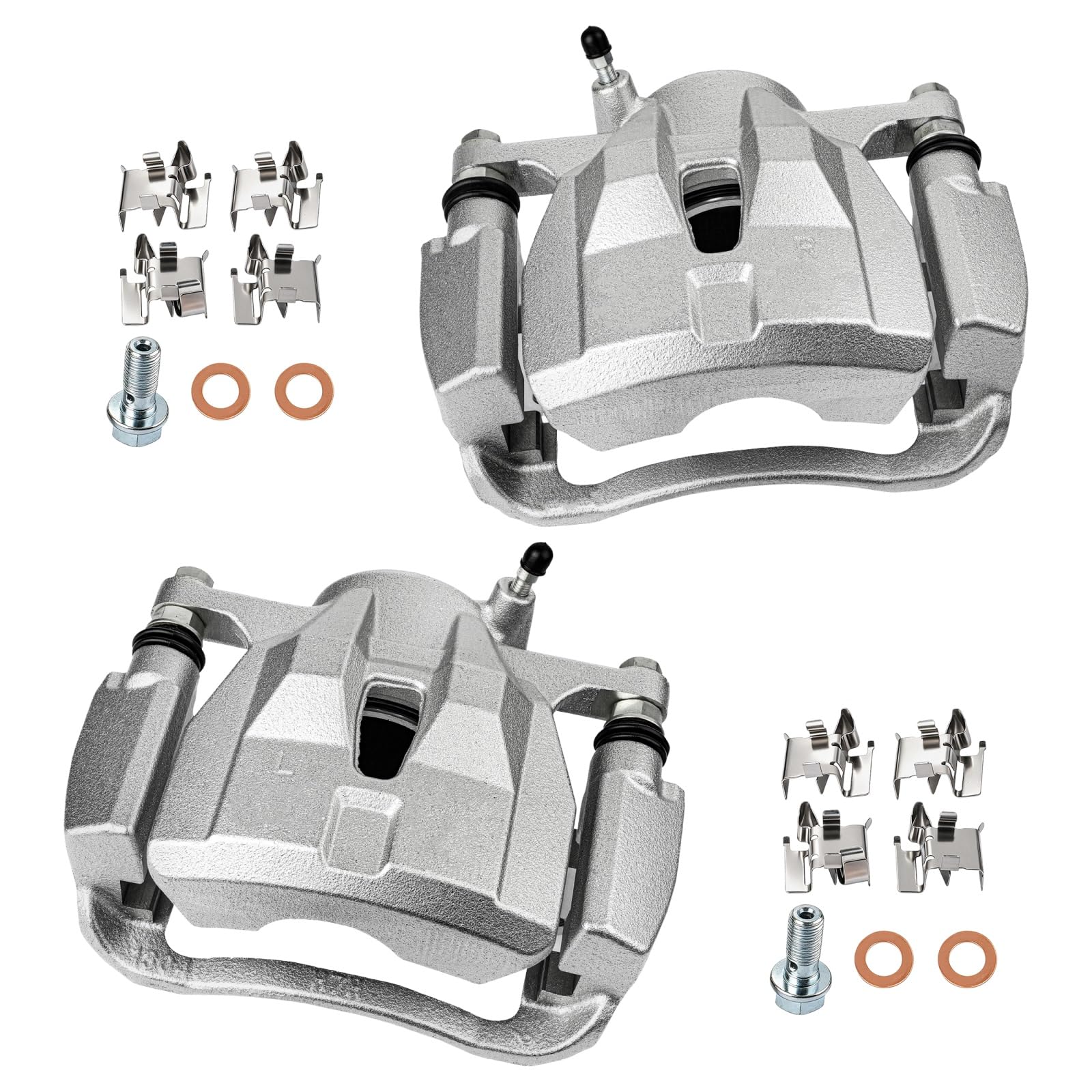 cciyu Front Left &amp; Right Disc Brake Calipers Assembly 19B3434 19B3435