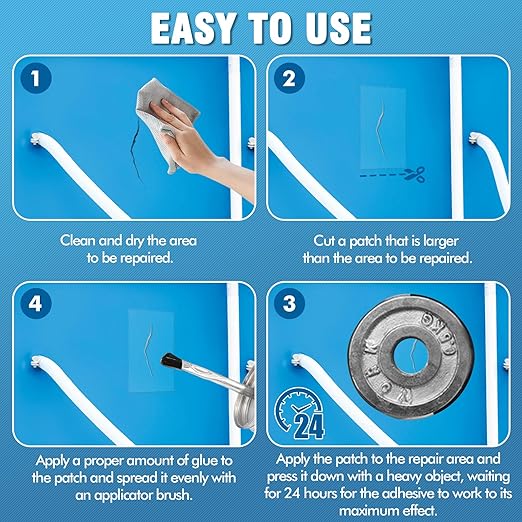 Cemento Vinílico con Pincel, Pegamento para Inflables PVC miniatura 5