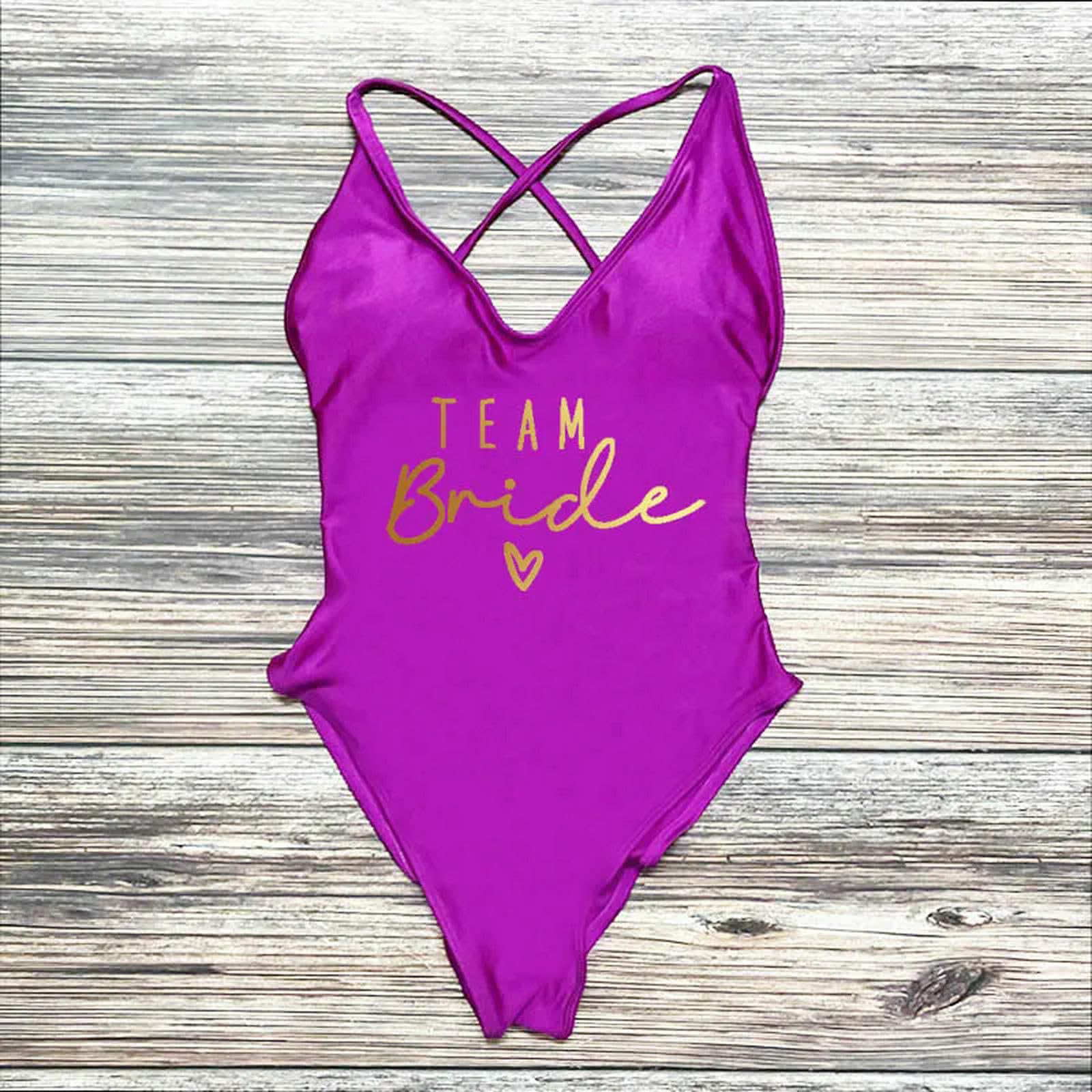 Team Bride Lettres en Forme De Coeur Nuptiale