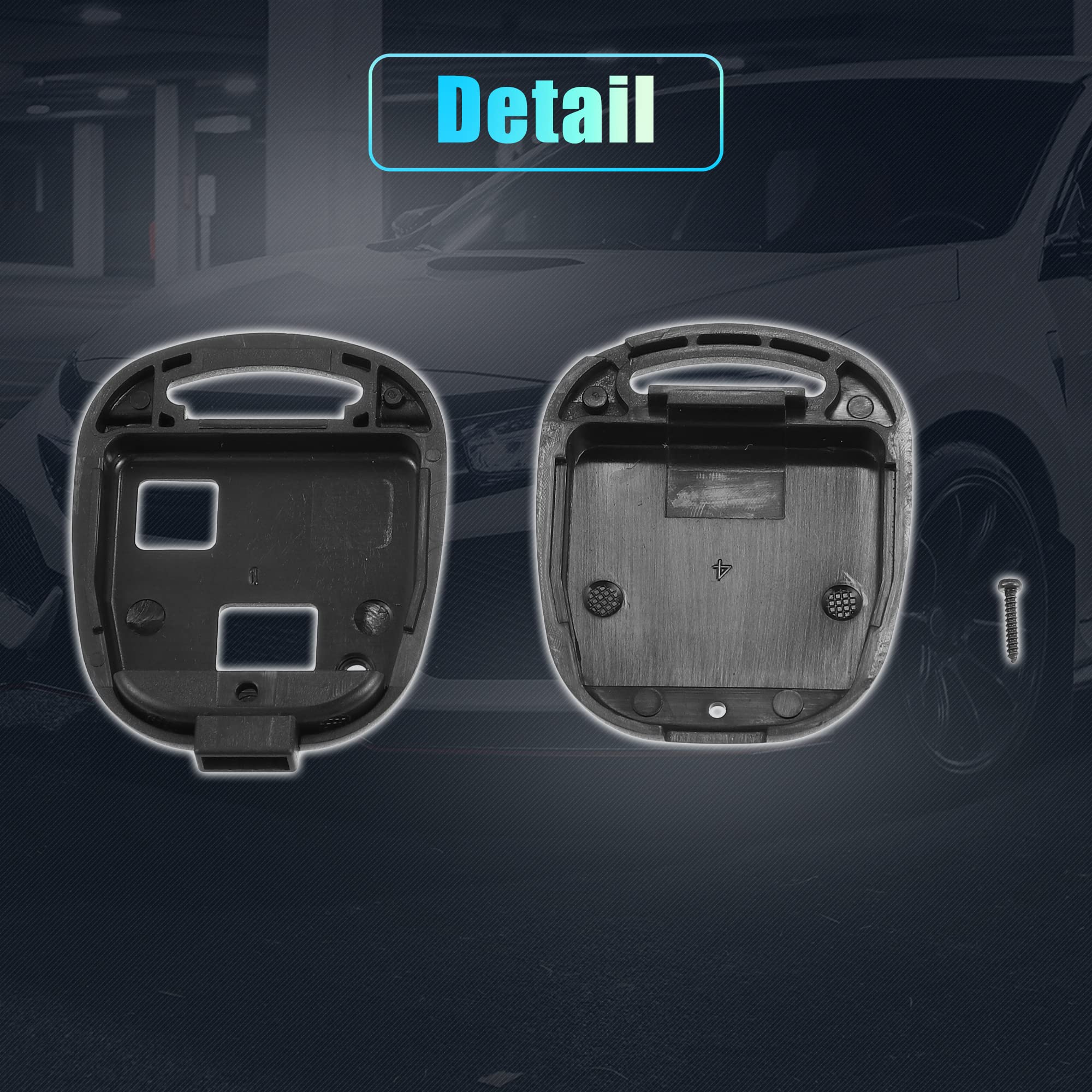 RFC 2-Button Key Fob Case Shell For Toyota Rav4, Corolla, Picnic, Land Cruiser (1998-2000)