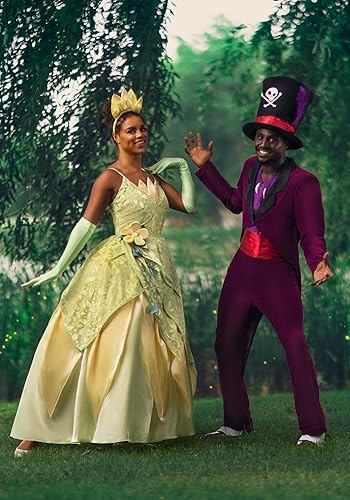 Miniatura 4 de Disney Princess & The Frog Princess Tiana Costume for Women Authentic Adult Disney Princess Cosplay Dress Outfit