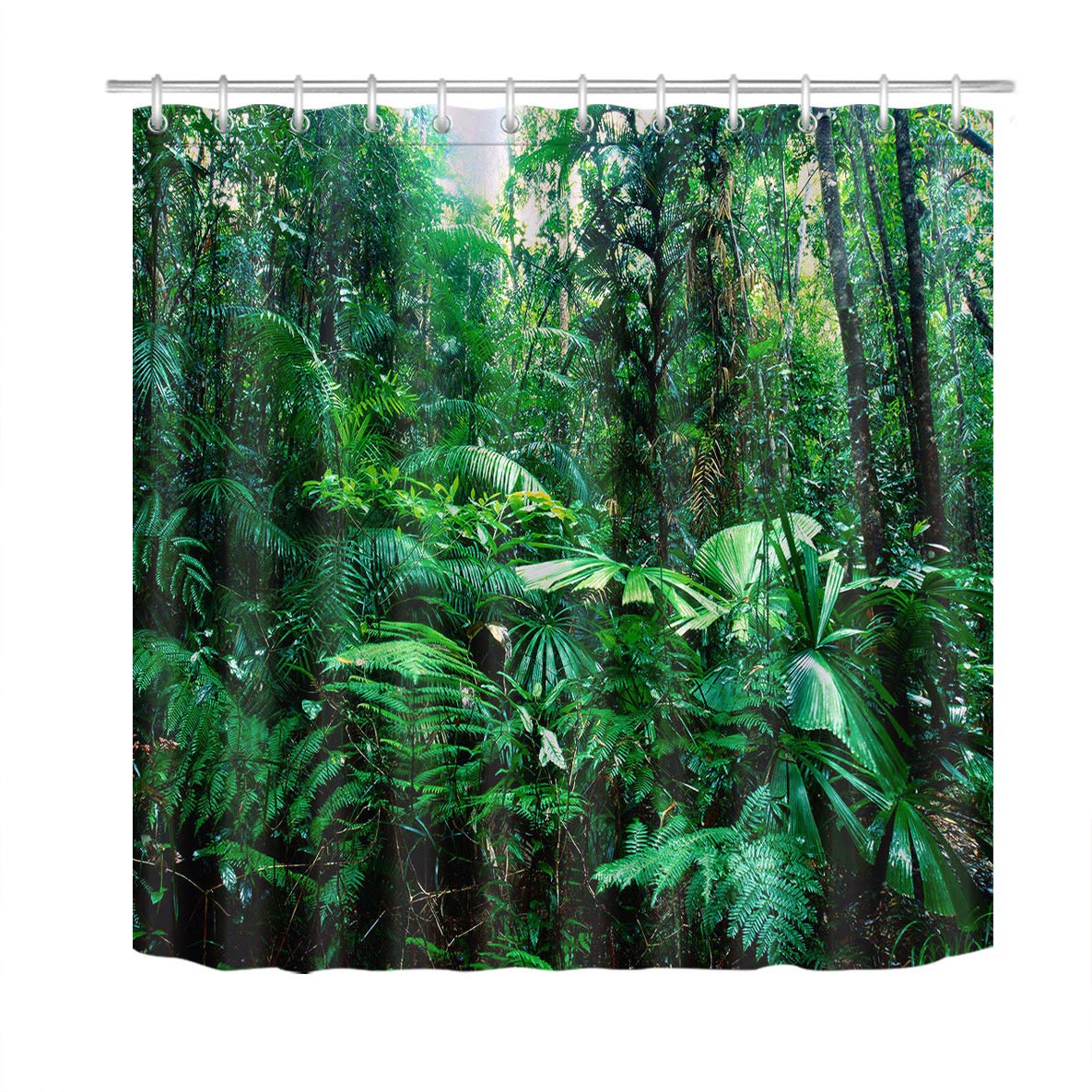 Jungle Shower Curtains Curtains & Drapes 2023