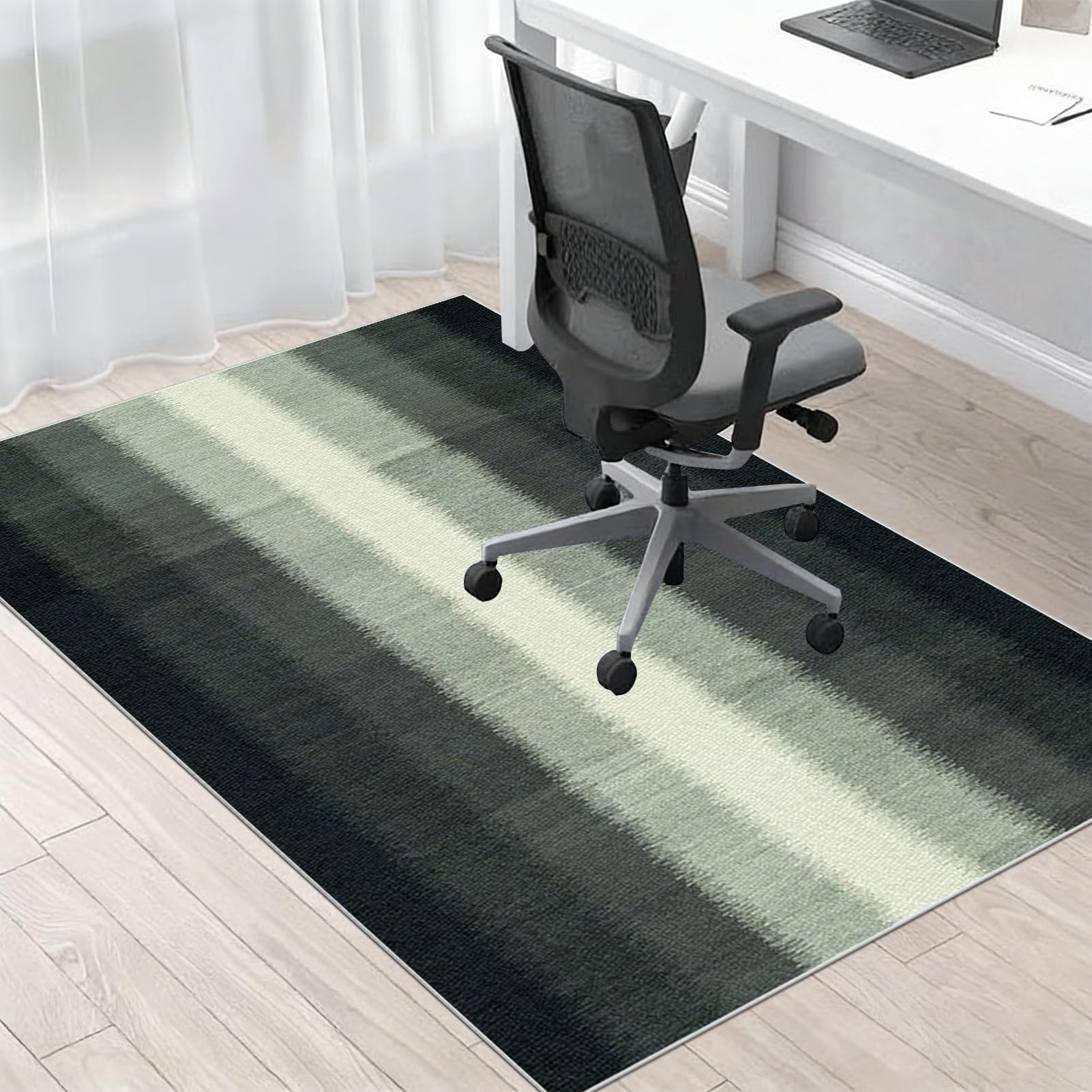 Alfombra Silla de Oficina para Suelos Duros, Alfombra Gaming Suelo, Alfombrilla Protectora para Silla de Oficina, Alfombrilla de Escritorio para Parquet, Protector Suelo Silla Ruedas 90 x 140 cm