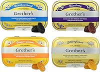 Vista 15 de GRETHER'S Remedio de pastillas de arándanos sin azúcar para aliviar la boca seca, calmante para la garganta y una voz saludable, regalo