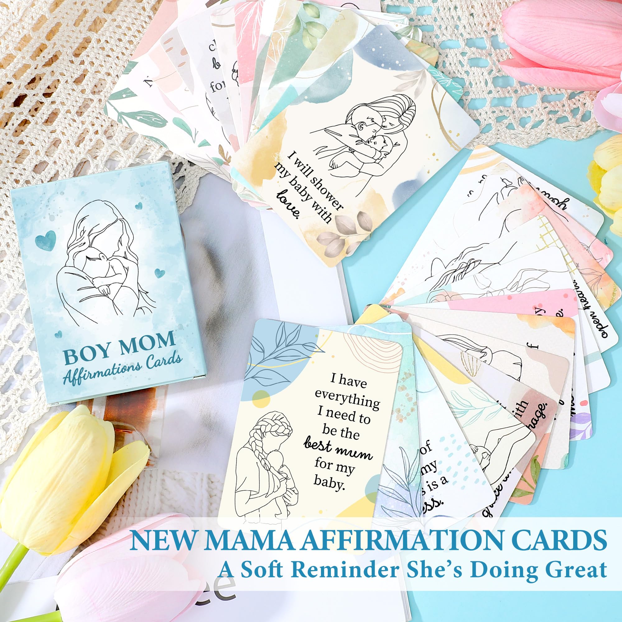 Boy Mom Gifts for New Mom Care Package New Moms Gift Basket for Boy Mama First Time Moms After Birth Essentials for Mommy To Be Postpartum Pampering Gifts for Pregnant Expecting Mama 1st Time Mother