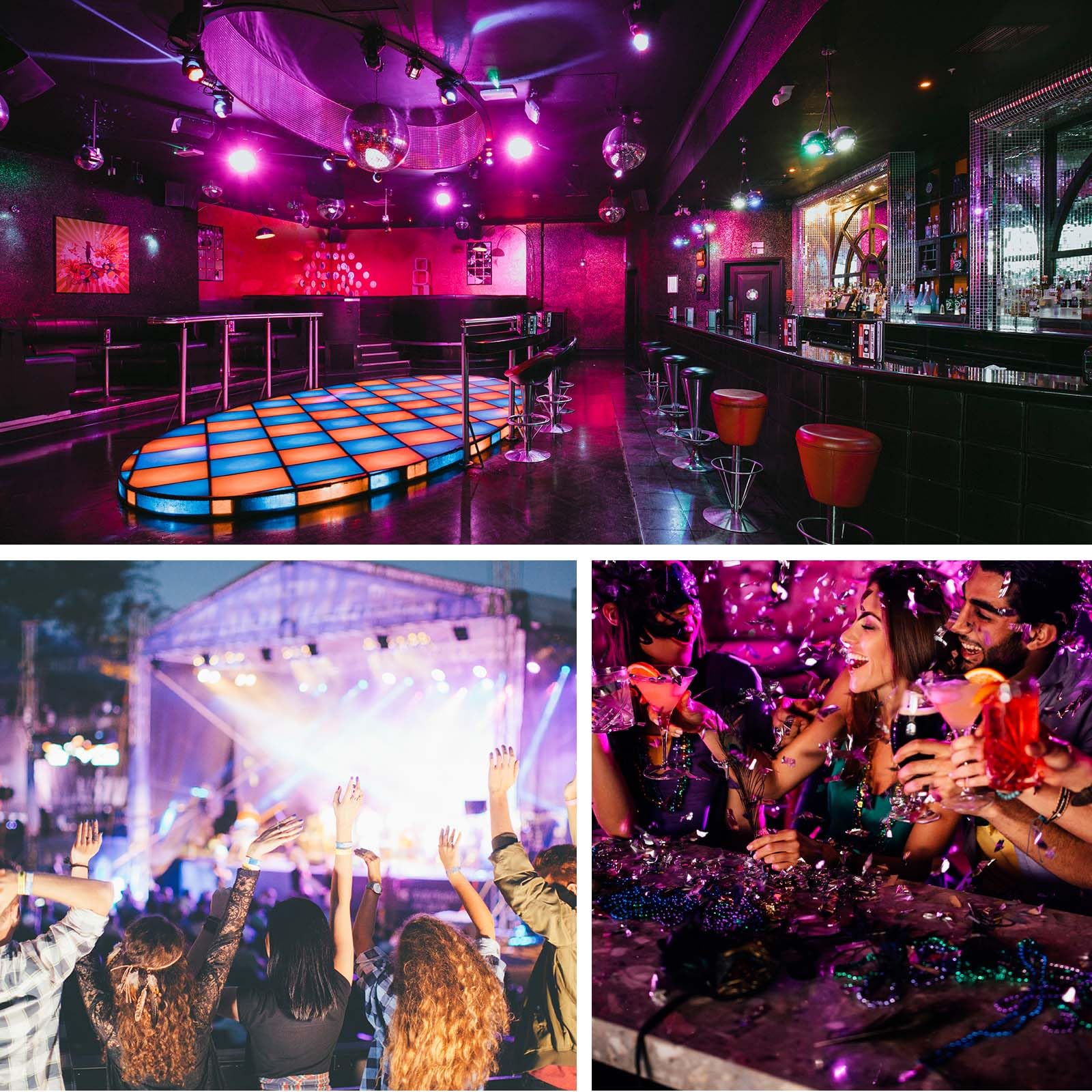 GBKDQQ 2 luces LED para fiestas, E27, 3 W, RGB, LED, bola de discoteca, rotatoria 360°, bombilla LED discoteca, decoración para bodas, cumpleaños, Halloween, Navidad