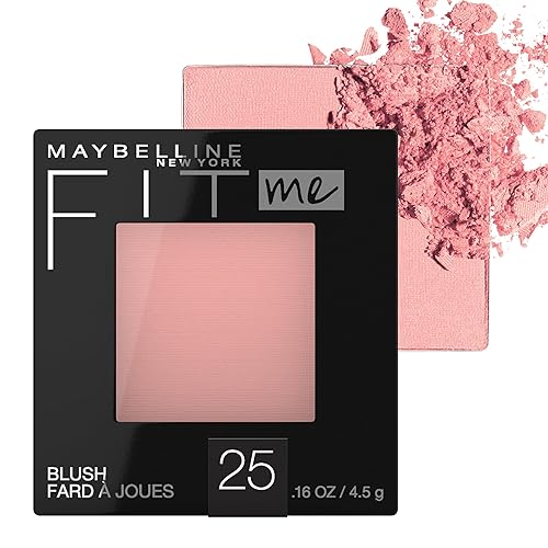 Rubor Fit Me de Maybelline New York Rosado Berry, Buff, Coral, Mauve, Nude, Melocotón, Pink, Plum, Rose, Wine