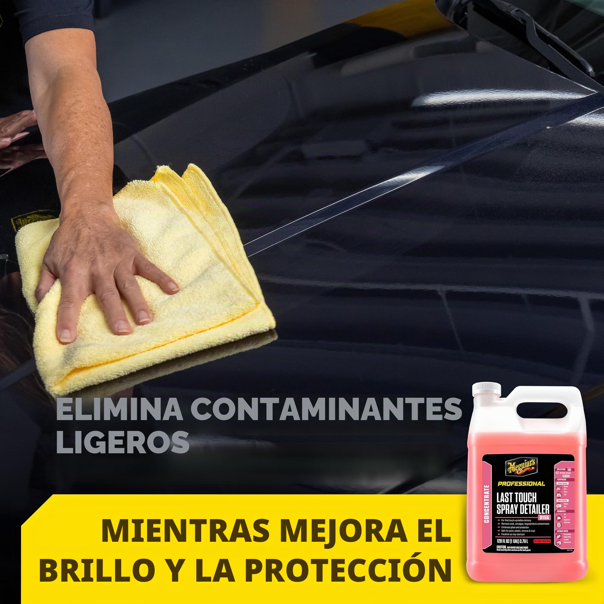 Meguiar's D15501 Last Touch Spray Detailer - Spray de detalle 3,79l