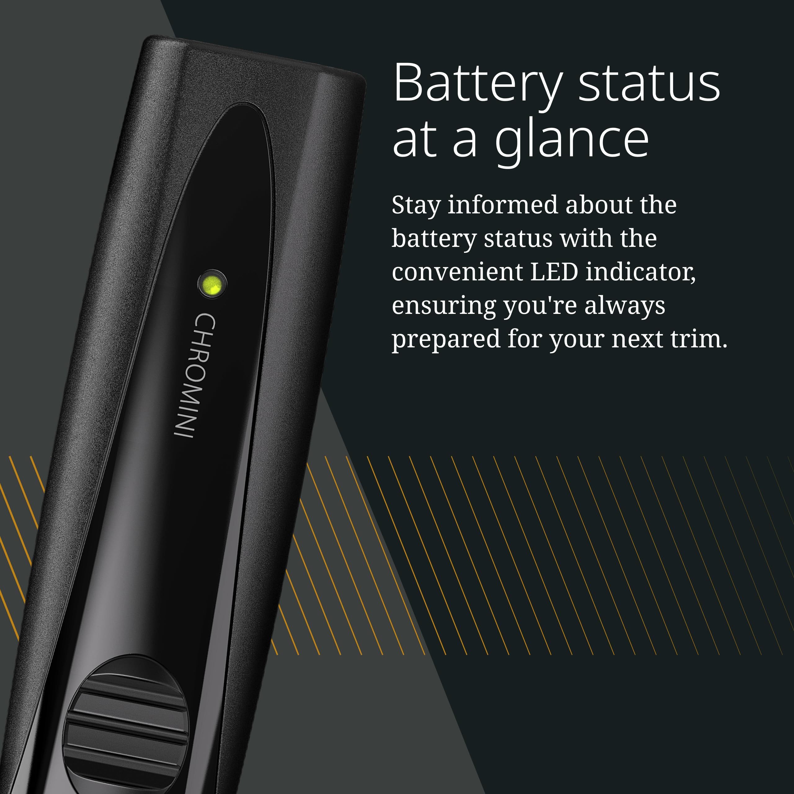 Wahl Chromini - Kabelloser Trimmer - LED-Ladeanzeige & Leise