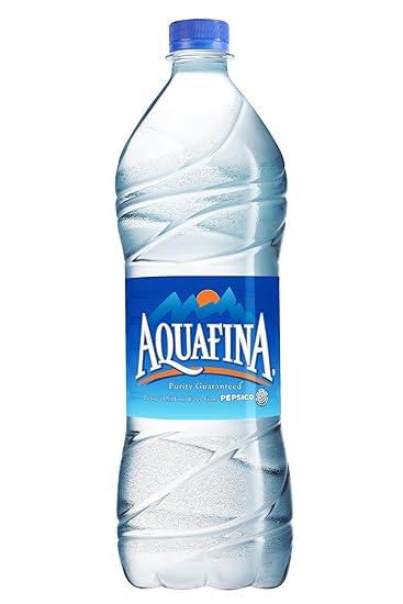 Aquafina Water Bottle, 2 L