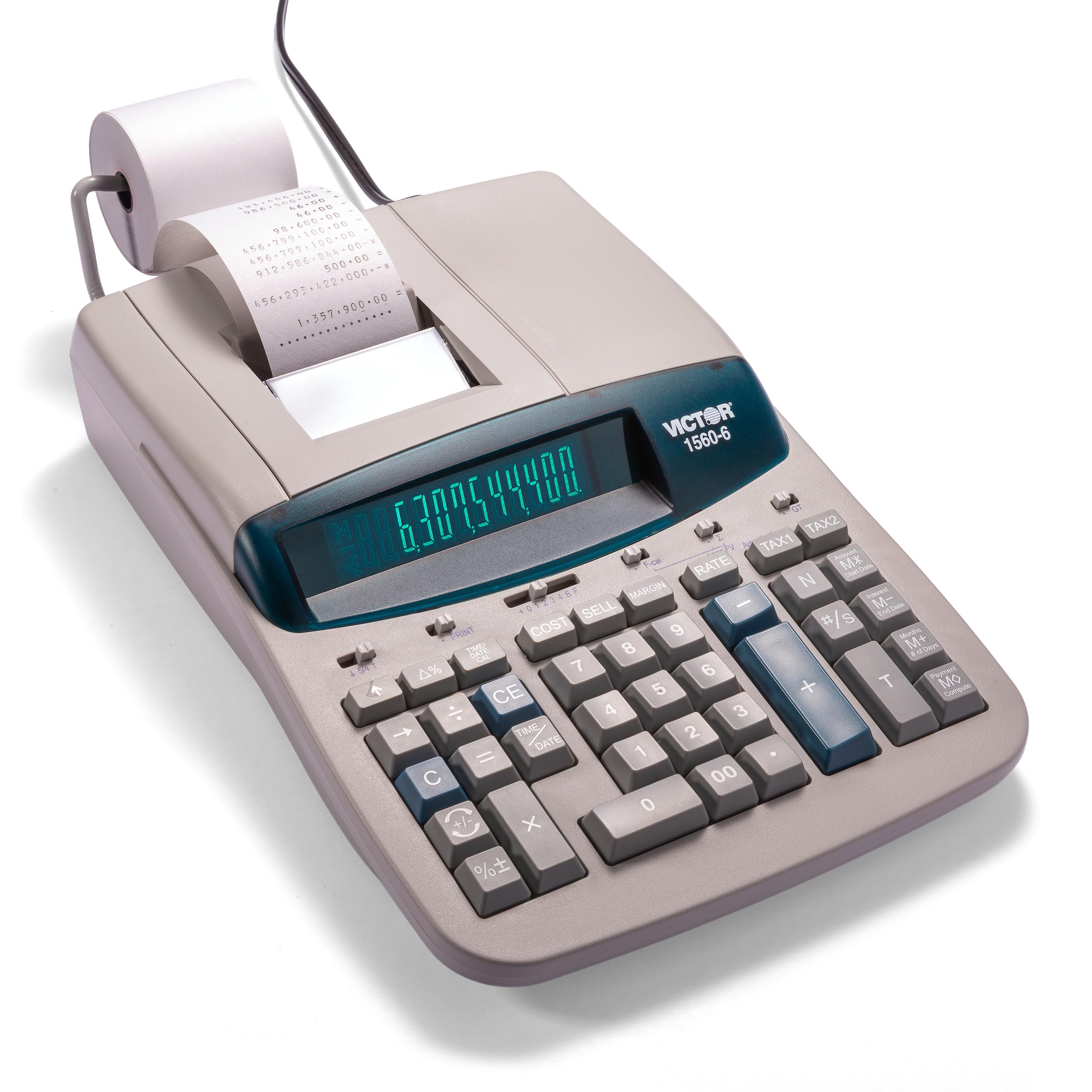 Victor 10-Digit Display / 8 3/4 x 12 1/2 / White Printing