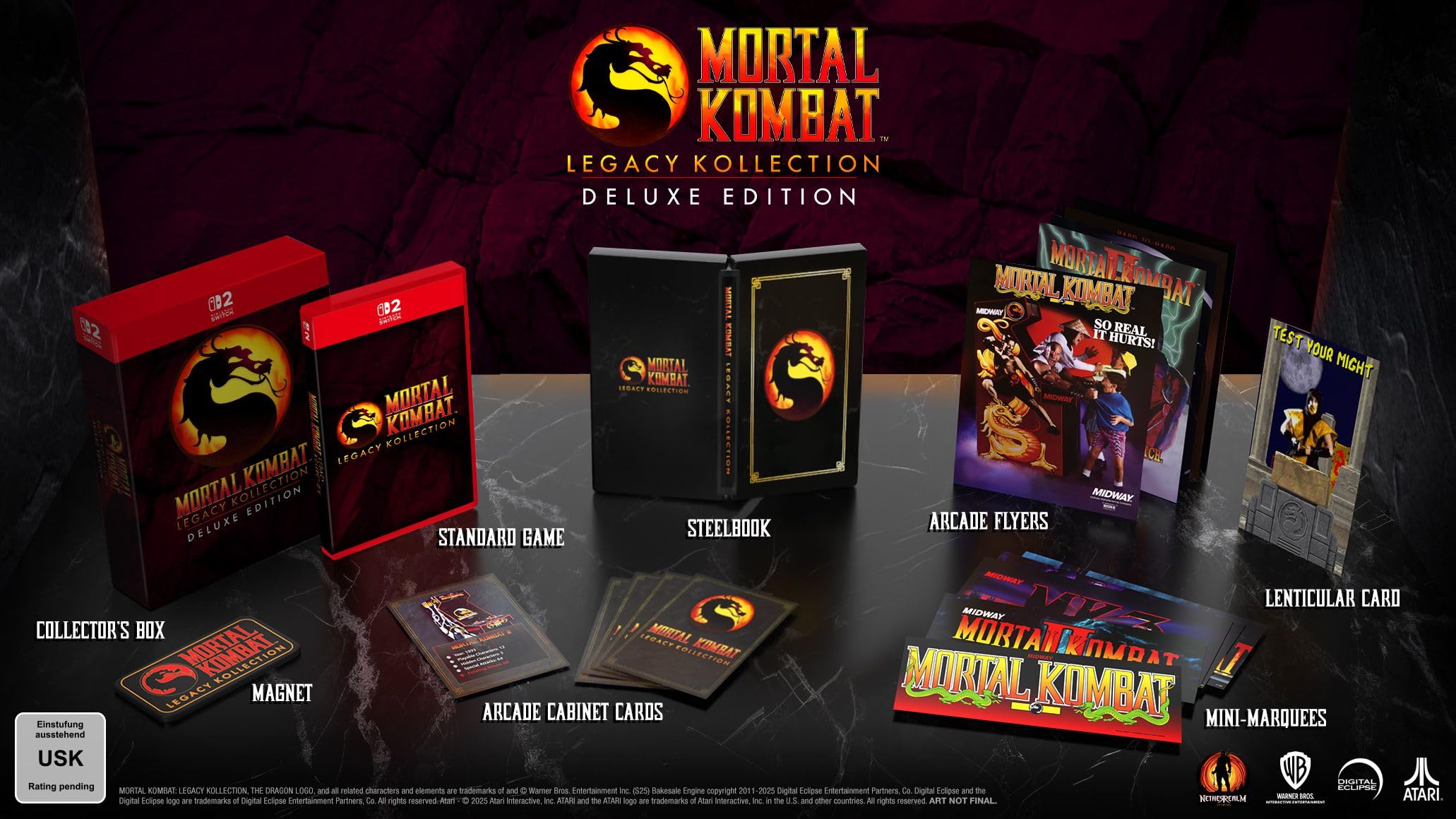 Mortal Kombat: Legacy Kollection - Deluxe Edition - Switch 2