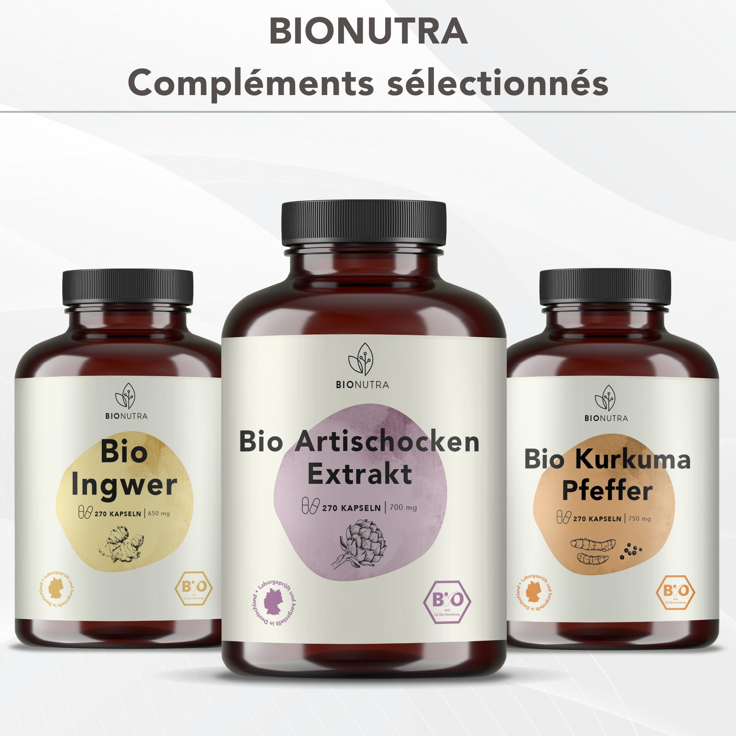 BIONUTRA Gélules de Cannelle de Ceylan Bio, 270 gélules de 600 mg | Poudre d’écorce de cannelle de Ceylan bio, contrôle des résidus, sans additifs, vegan, fabrication en Allemagne