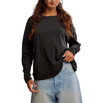 Free People Nina T Shirts Long Sleeve Women