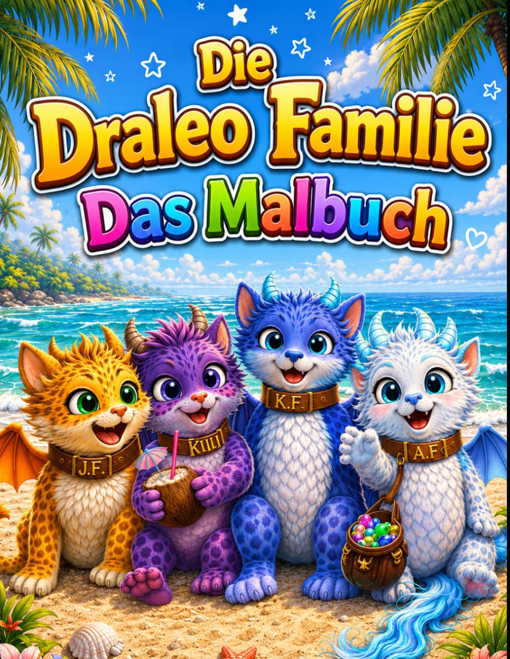 Die Draleo Familie Das Malbuch