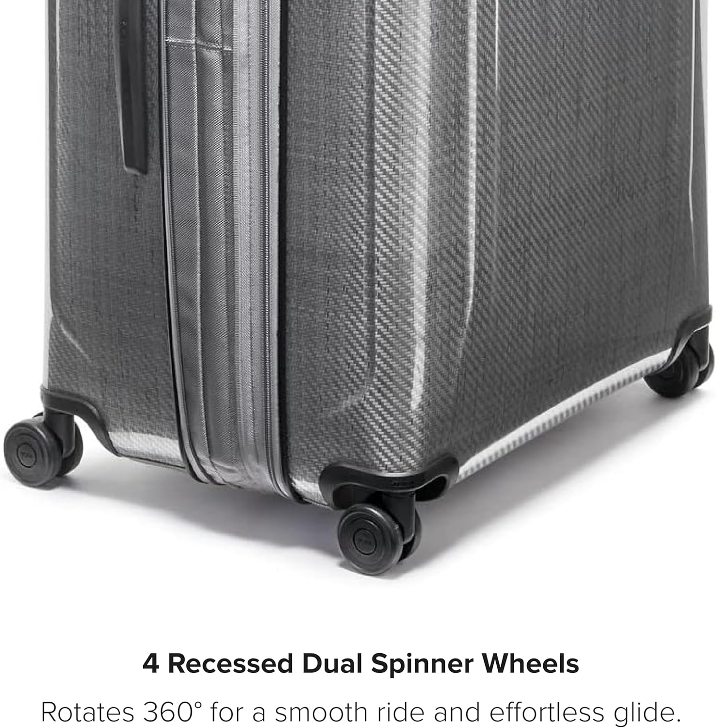 TUMI - Tegra-Lite 4 Wheel Luggage - Highly Durable Suitcase, Flexible Shell, Sleek and Lightweight Men's and Women's Expandable Rolling Bag - Extended Trip, T-Graphite