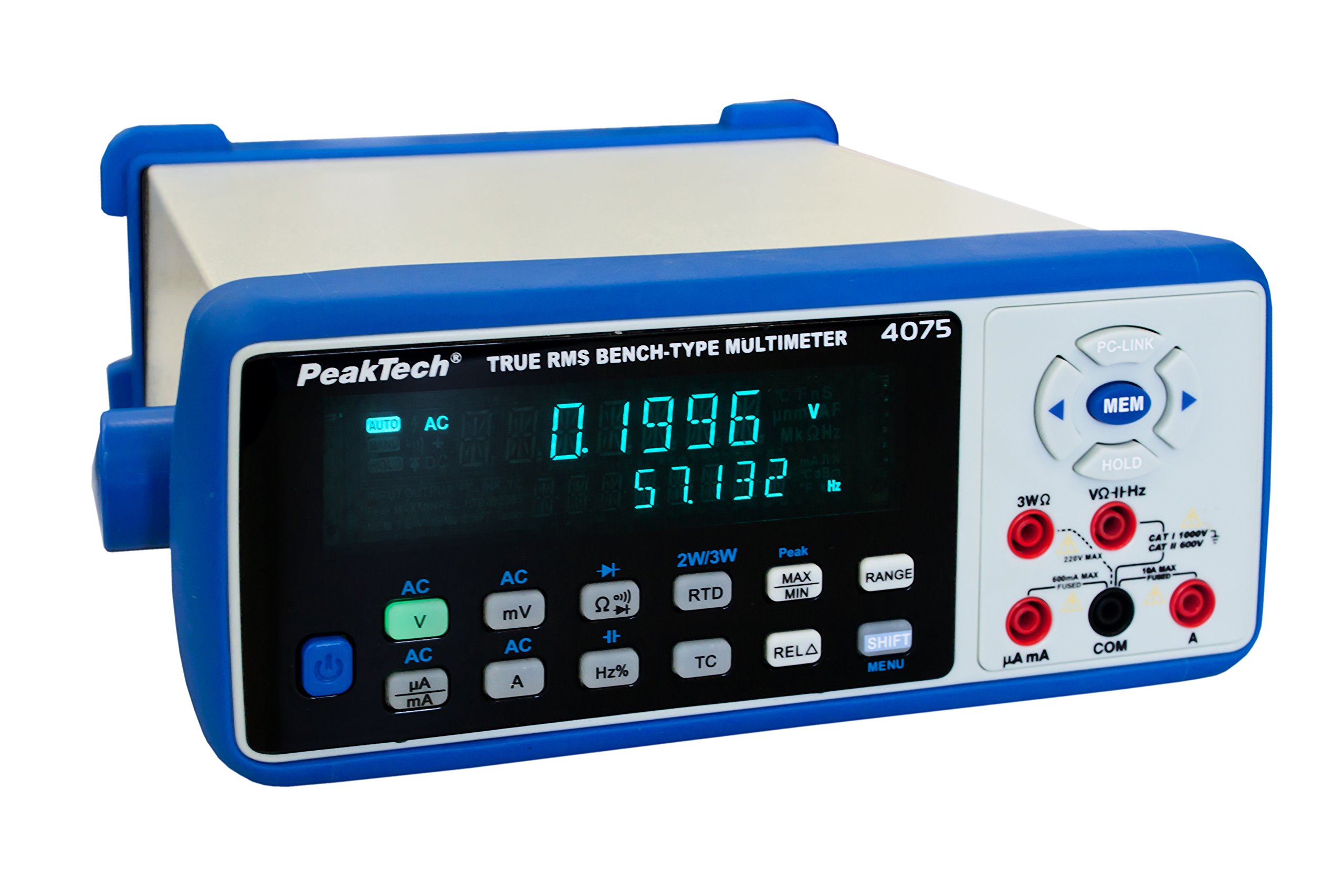 PeakTech 4075 - True RMS Tisch Multimeter Bluetooth USB
