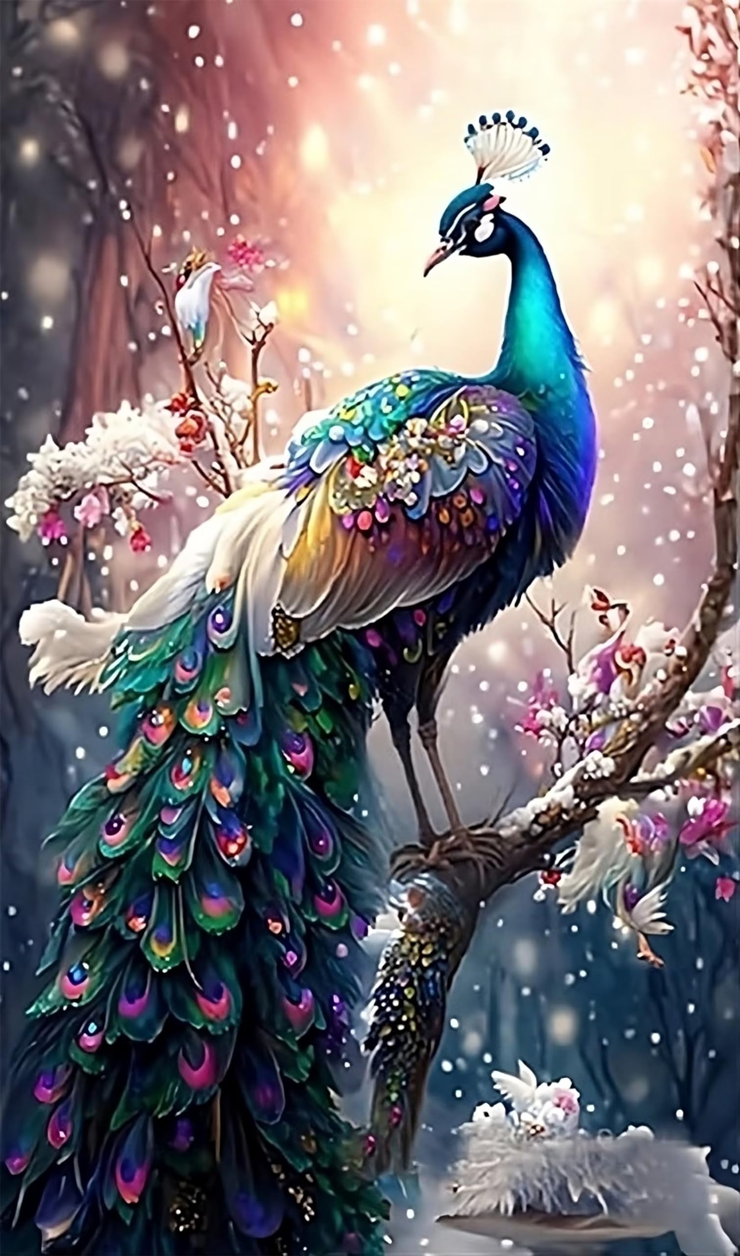 Amazon | 5D ダイヤモンドアート キット 75x150cm 全面貼り付けタイプ