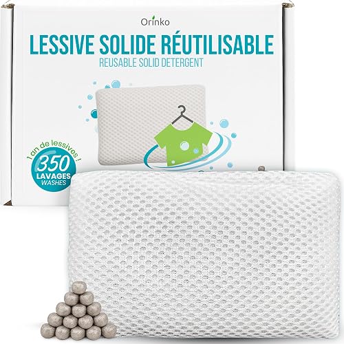 Lessive Écologique Réutilisable avec Billes de Magnésium ORINKO