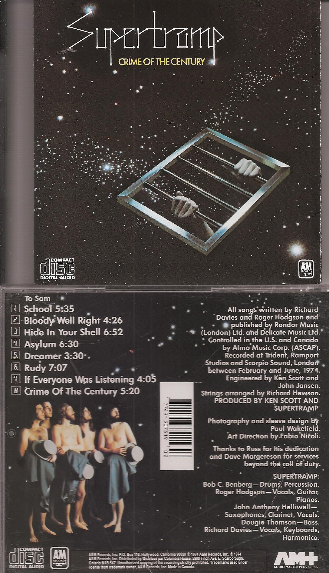 CRIME OF THE CENTURY [Audio CD]