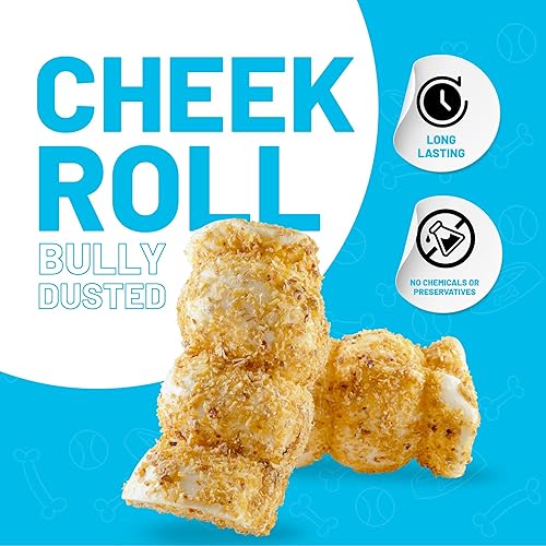 Miniatura 2 de Sitka Farms Beef Cheek Roll - Rollo de carne de res para masticar de 5 a 6 pulgadas (10 unidades) extra gruesos para perros, sin cuero crudo