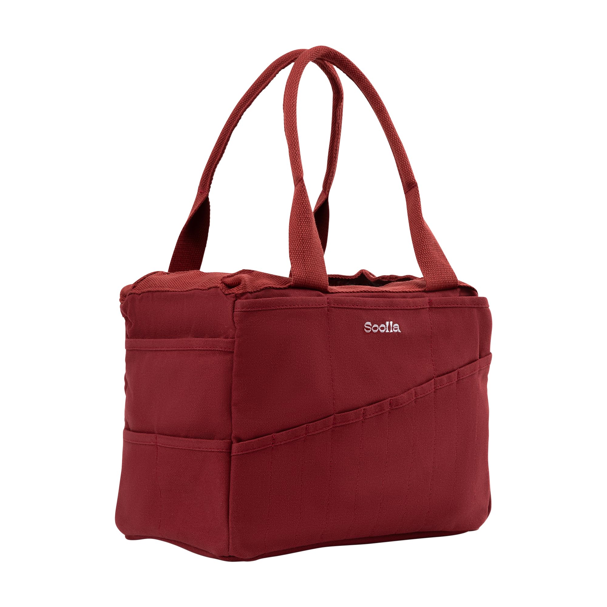 Soolla Studio Bag: Pottery Tool Bag & Craft Storage, Art Supply Organizer, Washable Tote, Knitting Yarn, Crochet Projects - Image 2
