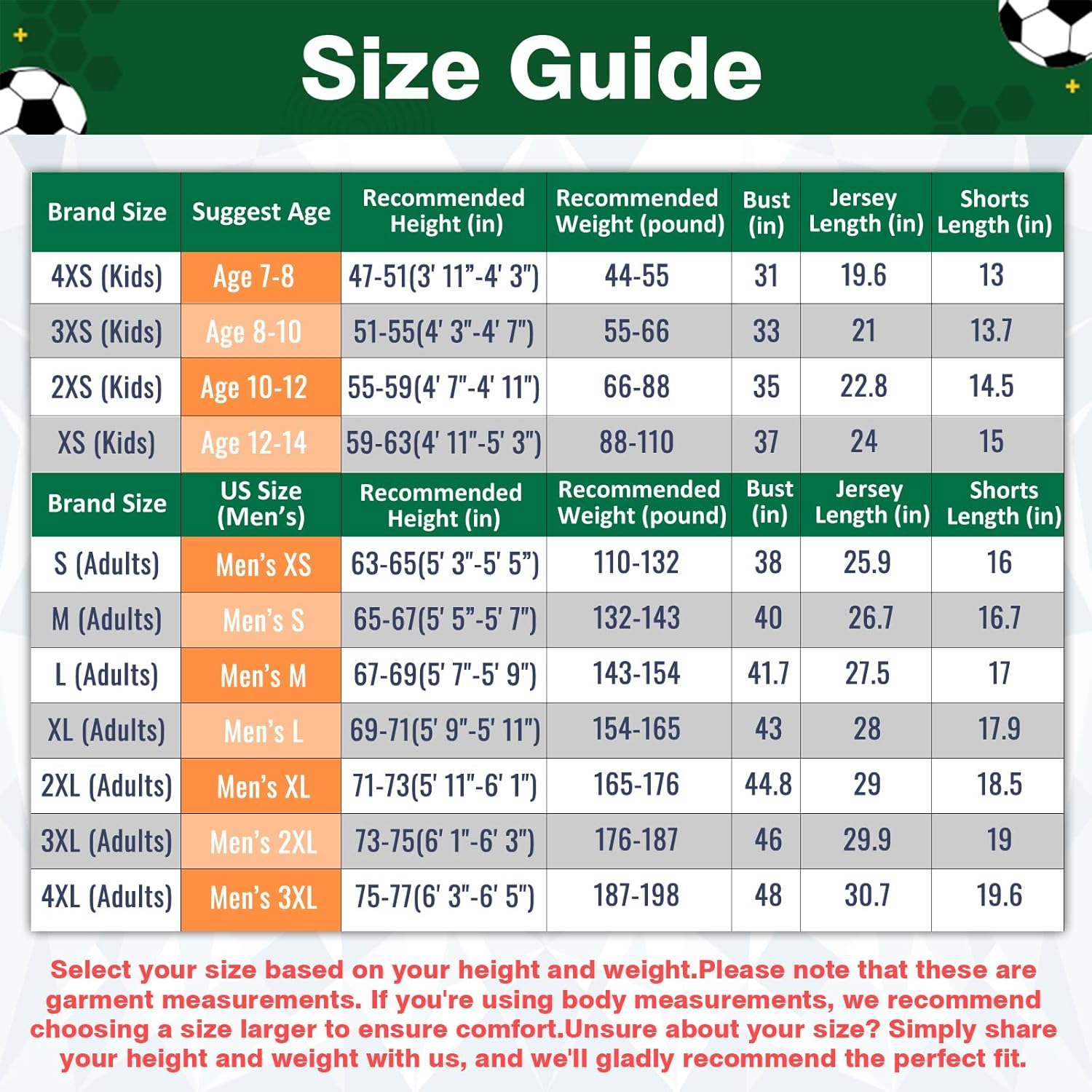 Custom Soccer Jersey, Personalized Soccer Kits with Your Name,Team Name,Number and Logo for Adults and Youth - Image 2