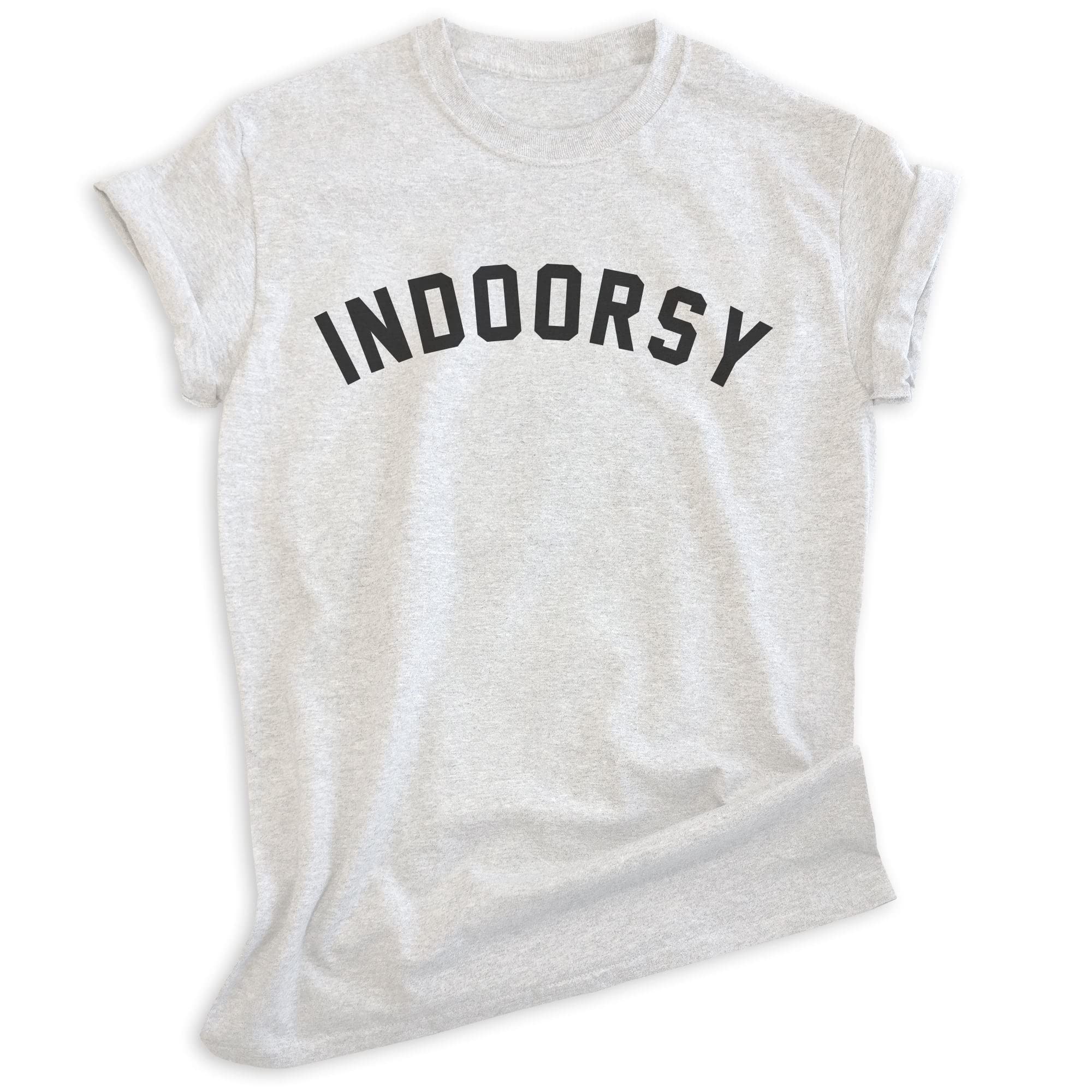 EVERTREE CLOTHING Indoorsy Shirt, Unisex Women's Men's Shirt, Homebody Introvert Tee, Stay Home Social Distance Quarantine T