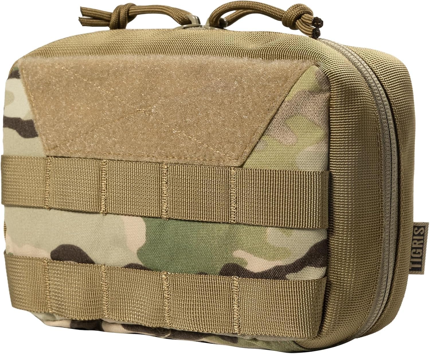 OneTigris Tactical Molle Pouches,Large Admin Pouch Utility Tool Pouch, Multi-Purpose Molle Accessories Waist Belt Pouch Bag 8" x 5" x 2.5"