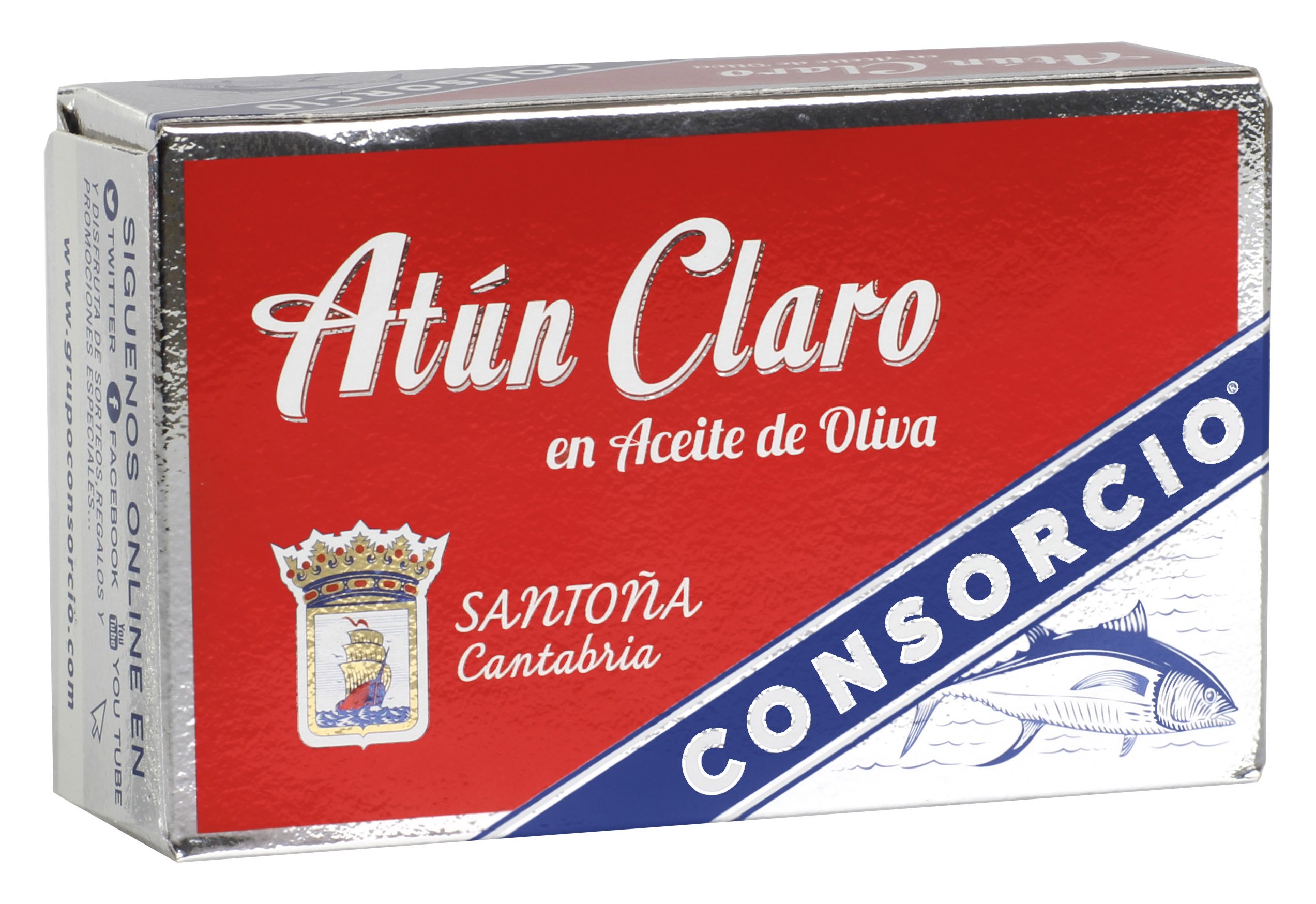 Consorcio Atún en Aceite - Paquete de 16 x 110 gr - Total: 1760 gr