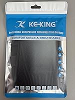 Vista 9 de KEKING Mangas de compresión de pantorrilla para hombres y mujeres, mangas de compresión de piernas, calcetines de compresión sin pies para correr