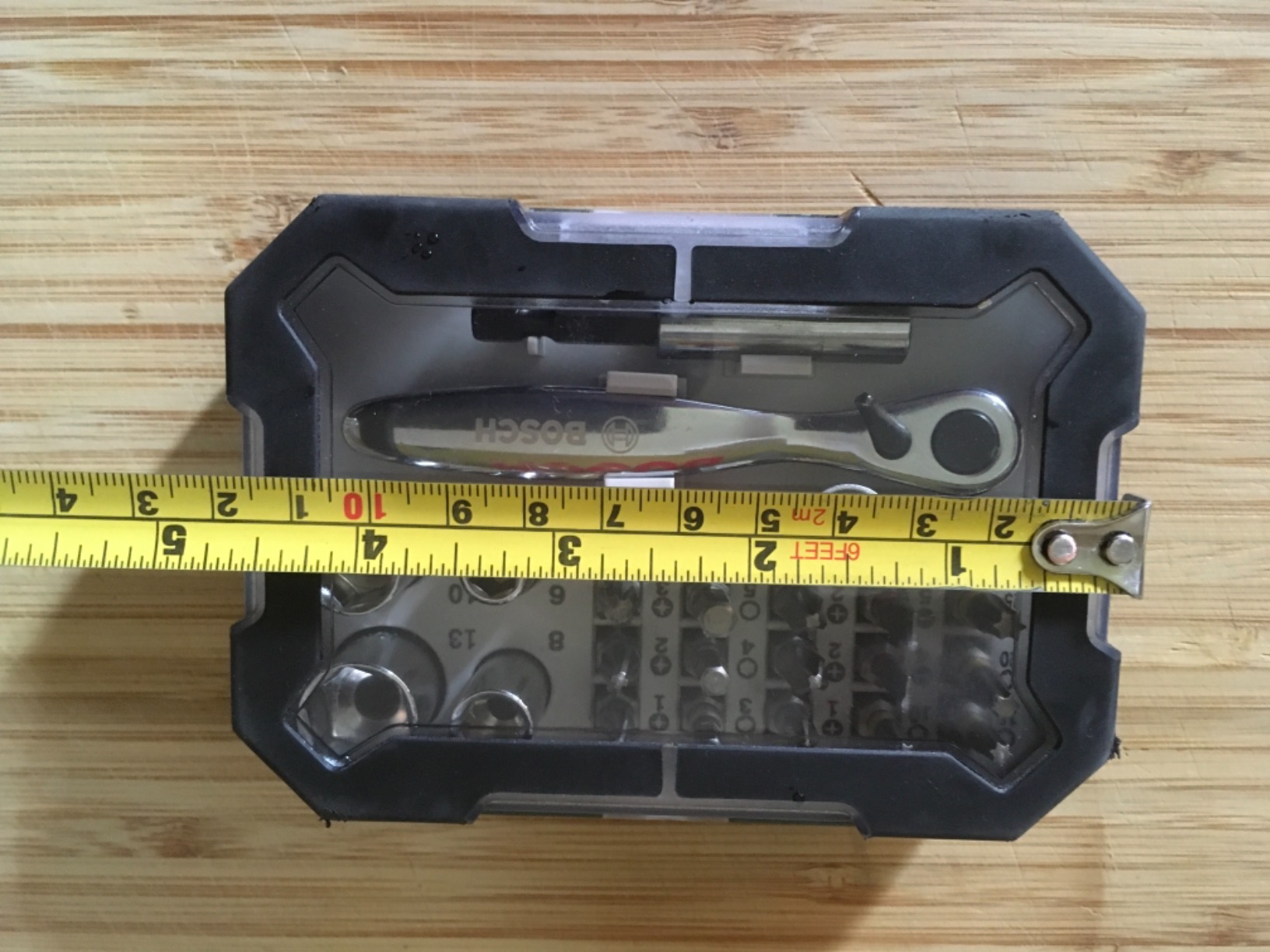 Bosch Accessories 26Piece Screwdriver Bit and Ratchet Set (with Colour